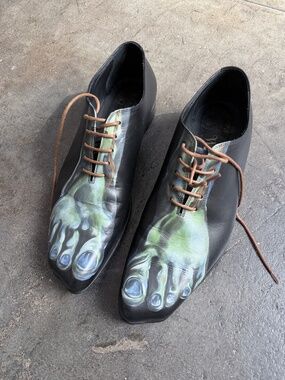 Vivienne Westwood 1600$ Sold Out Tuesday Monster Lace Up 1 Piece Shoe